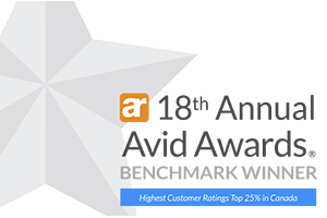 Avid Benchmark Award Winner logo