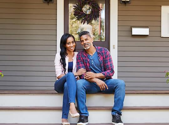 couple sitting on porch