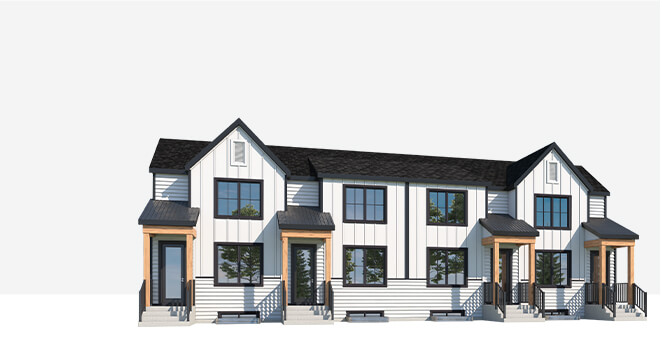 Rangeview Townhomes rendering