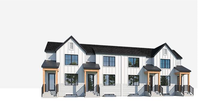 Rangeview Paired Home rendering