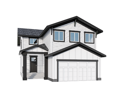 Front Garage rendering