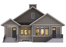 Bungalow Villa rendering