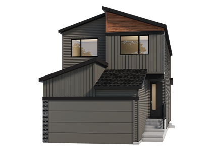 Front Garage home rendering